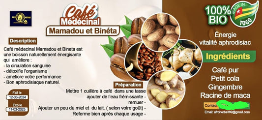 Café médicinal Mamadou et Bineta